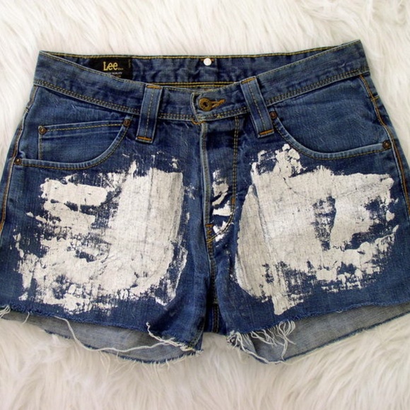 Urban Outfitters Pants - Urban Outfitters Rag Union Denim Shorts Button Fly